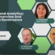 A webinar graphic with two men and two women on it with the title "NCHATS and Data Driven Analytics"